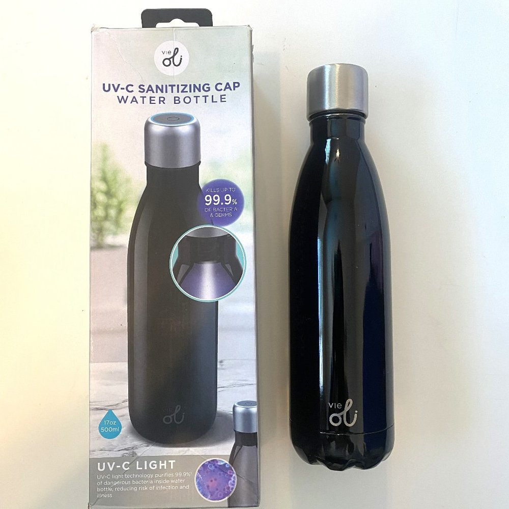UV-C Sanitizing Cap Water Bottle brand new